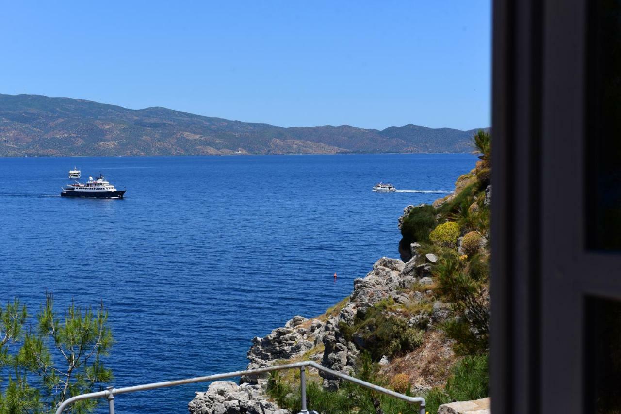 Ferienwohnung Douskos Beach House Hydra  Exterior foto